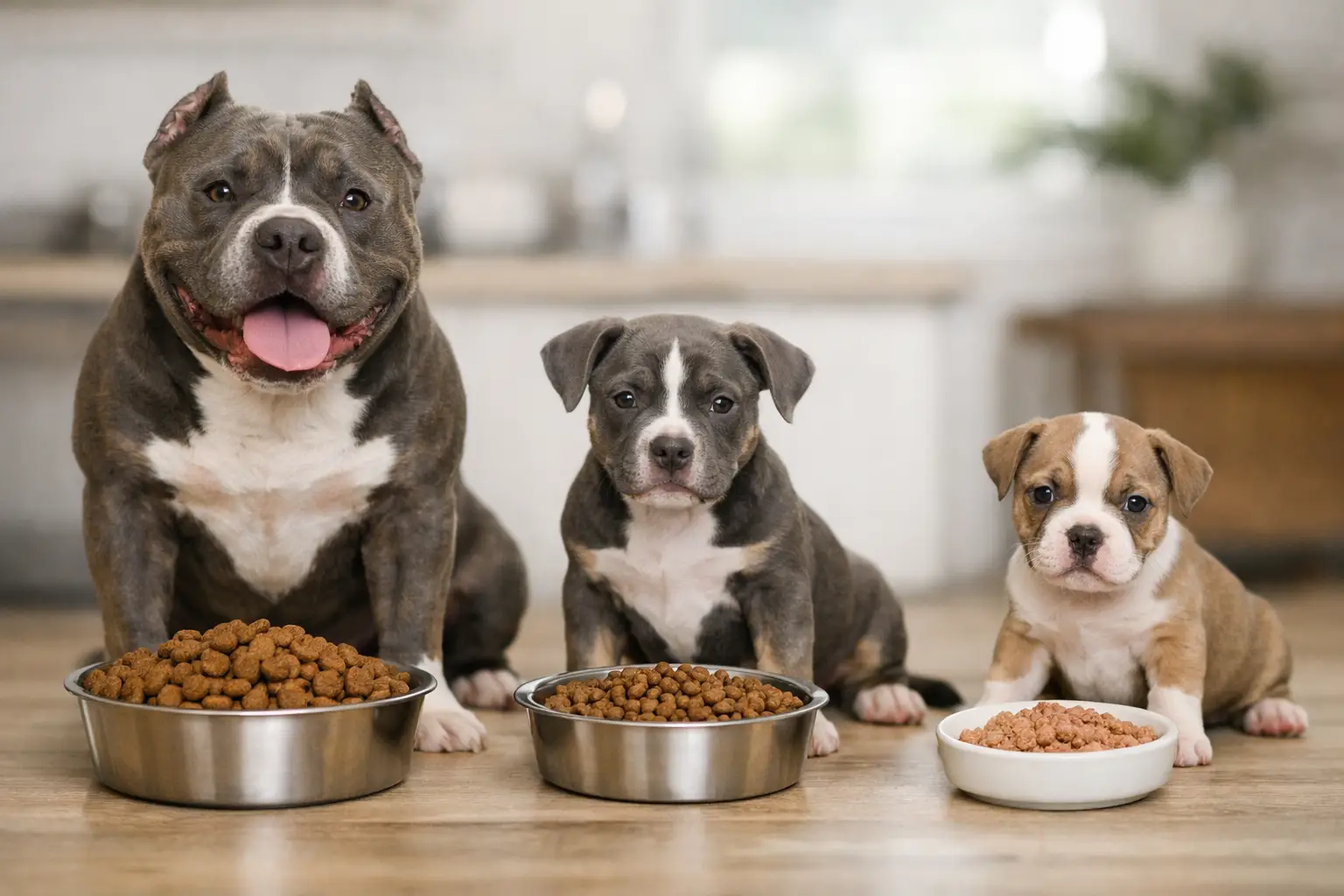 American Bully Feeding Schedule by Age