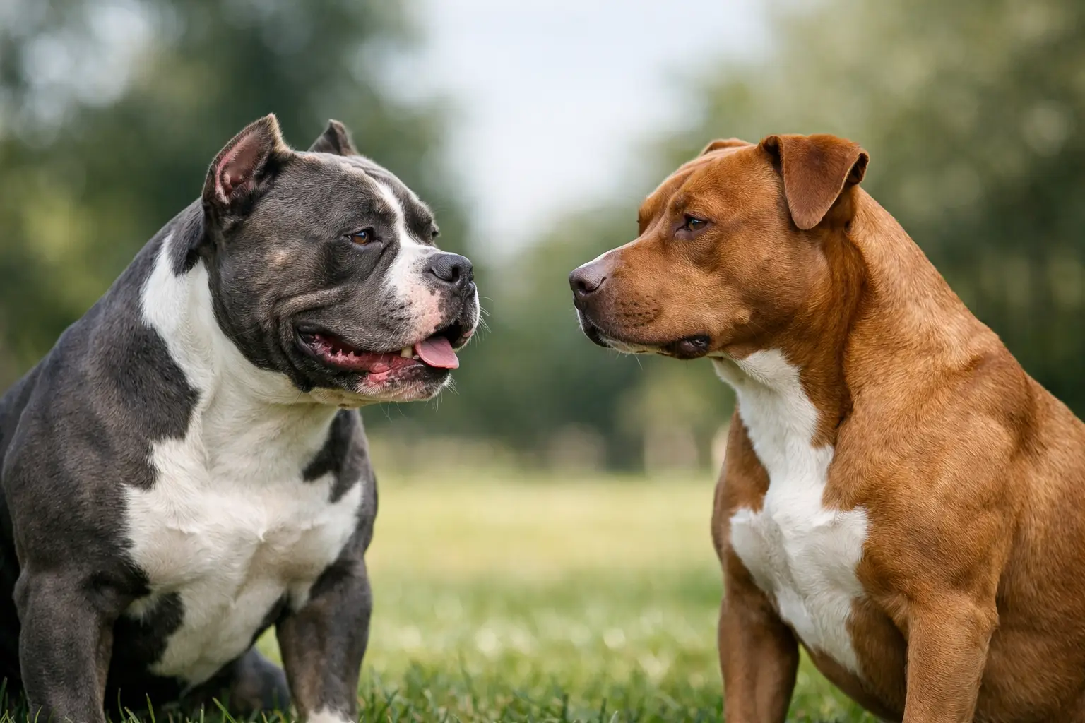 American Bully vs Pitbull Temperament