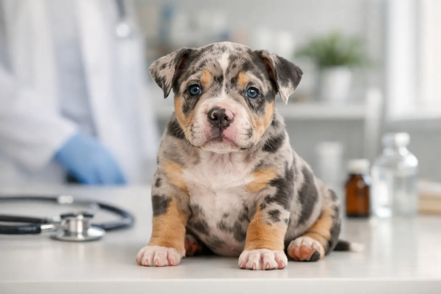 Are Merle Bully Puppies Healthy?