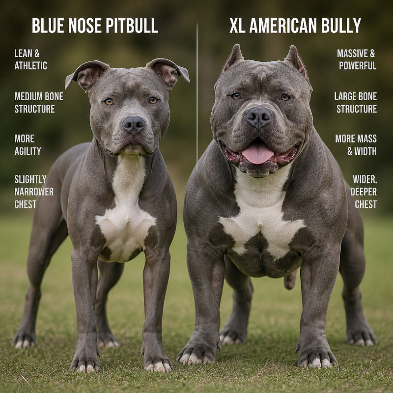 Brazilian Pit Monster XL bully with wide chest, heavy bone structure, and muscular build