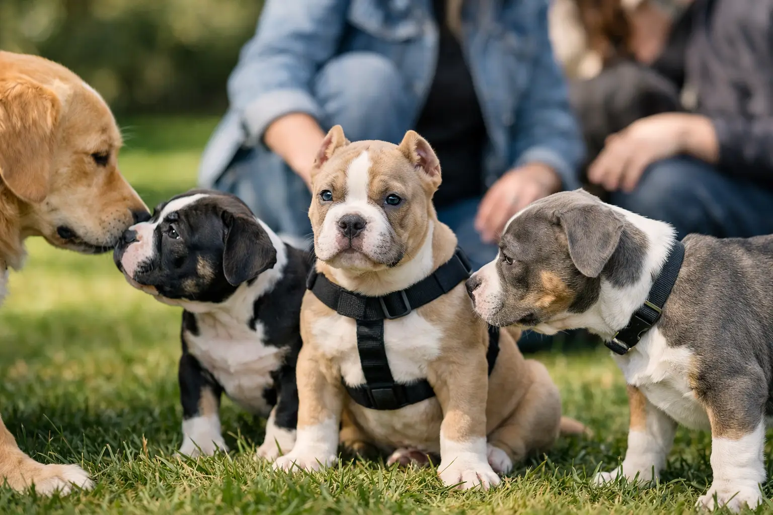How to Socialize Bully Puppies Right